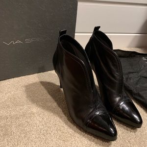 Via Spiga Black Bootie